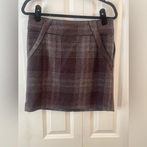 Loft Petite tweed skirt